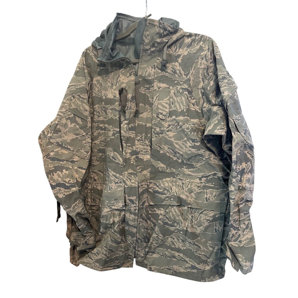 US Air Force Parka Airman Battle Uniform Digital Tiger Stripe L/R